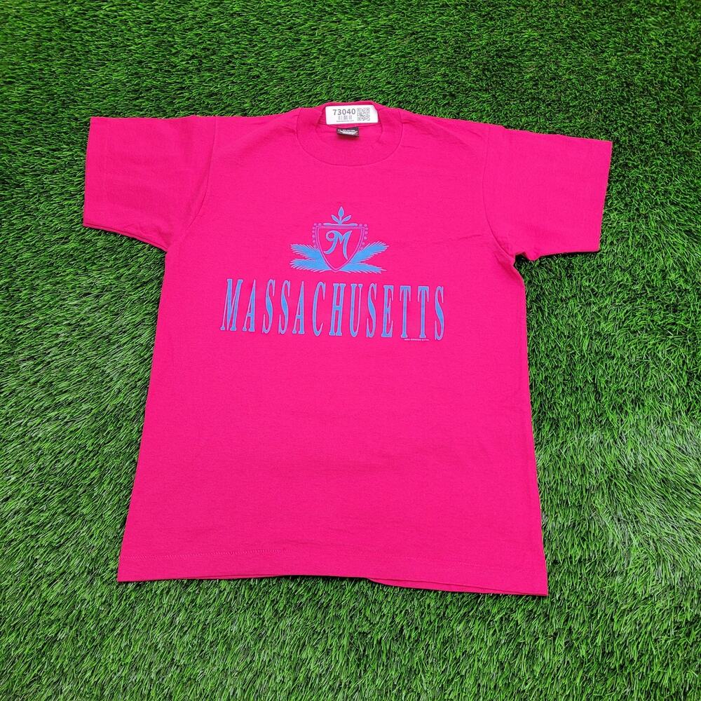 Vintage 1994 Screen-Stars Shirt Womens Medium 19x25 Pink USA